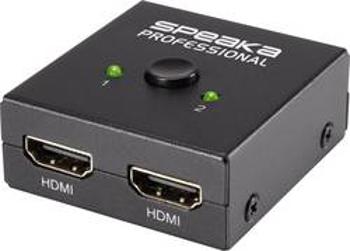 HDMI přepínač SpeaKa Professional SP-7141056, 2 porty