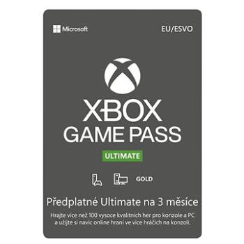 Xbox Game Pass Ultimate - 3 měsíční předplatné (QHX-00006)