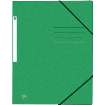 OXFORD desky A4 s gumičkou, zelené (400116355)