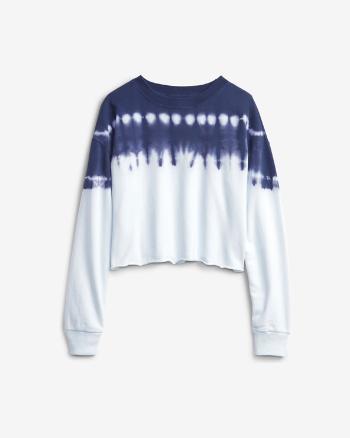 GAP Teen Crop top dětský Modrá Bílá