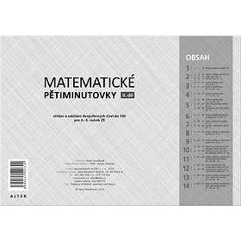 Matematické pětiminutovky 2. díl: Sčítání a odčítání dvojciferných čísel do 100 pro 2.-3. ročník ZŠ (859-4-655-4032-4)