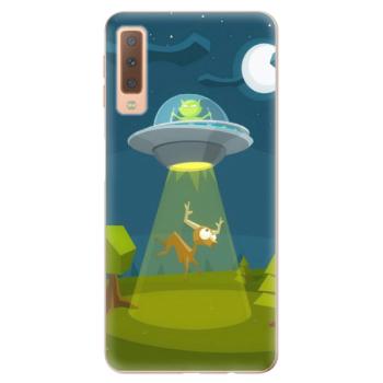 Odolné silikonové pouzdro iSaprio - Alien 01 - Samsung Galaxy A7 (2018)