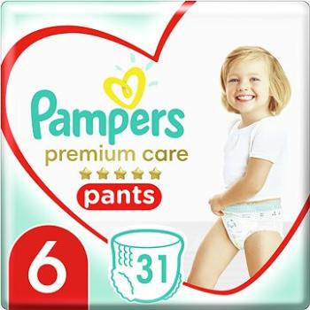 PAMPERS Pants Premium Care Extra Large vel. 6 (31 ks) (8001090759917)