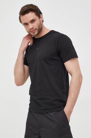 Bavlněné tričko Bomboogie černá barva