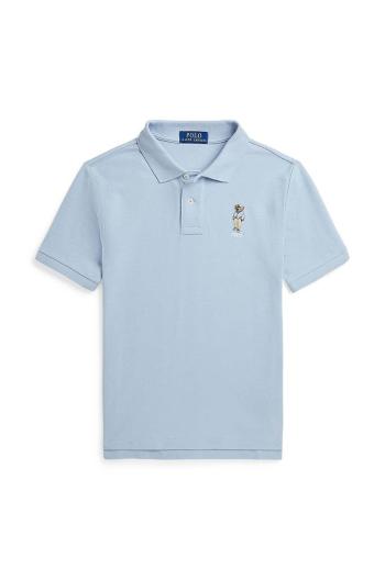 Dětská bavlněná polokošile Polo Ralph Lauren 323853788016