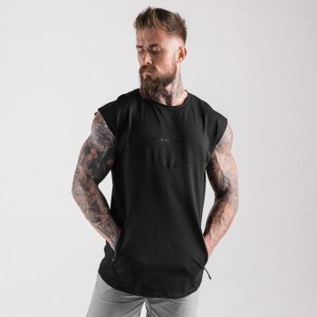 Tílko Statement Drop Shoulder Black L - SQUATWOLF