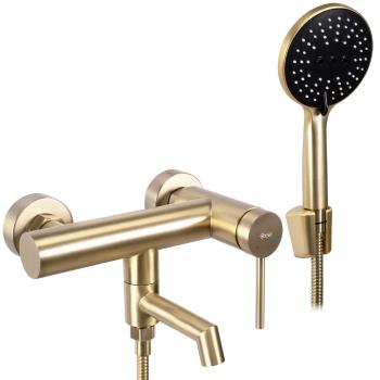 REA Koupelnová baterie FOSS Brush Gold REA-B5112