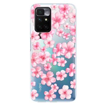 Odolné silikonové pouzdro iSaprio - Flower Pattern 05 - Xiaomi Redmi 10