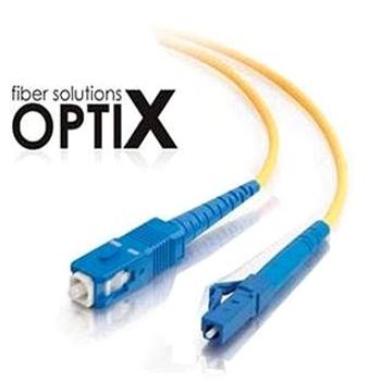OPTIX LC-SC optický patch cord 09/125 1m G657A simplex (1050S)