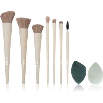 So Eco Exclusive Brush & Sponge Set sada štětců