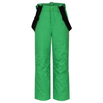 Loap FUGO Dětské lyžařské kalhoty, zelená, velikost 146