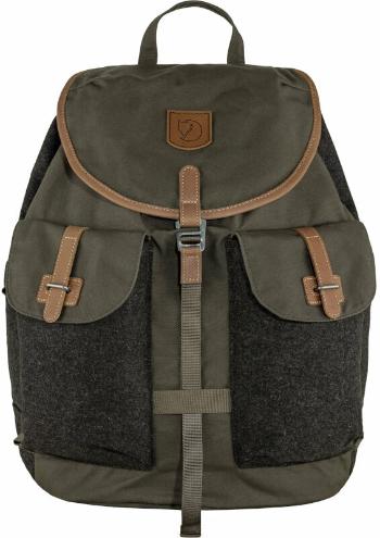 Fjällräven Värmland Rucksack Dark Olive/Brown Outdoorový batoh