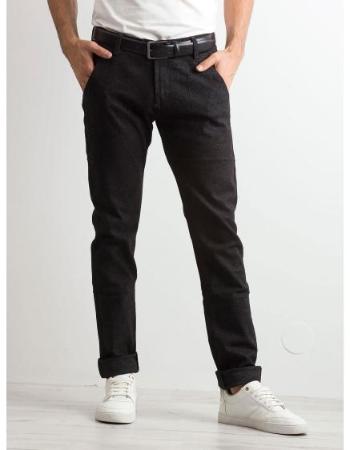 Pánské černé džínové kalhoty