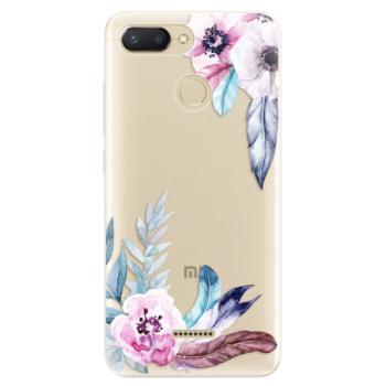 Odolné silikonové pouzdro iSaprio - Flower Pattern 04 - Xiaomi Redmi 6