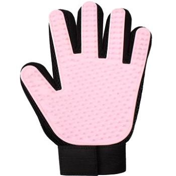 Pet Glove vyčesávací rukavice růžová (40168)
