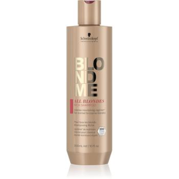 Schwarzkopf Professional Blondme All Blondes Rich vyživující šampon pro hrubé vlasy 300 ml