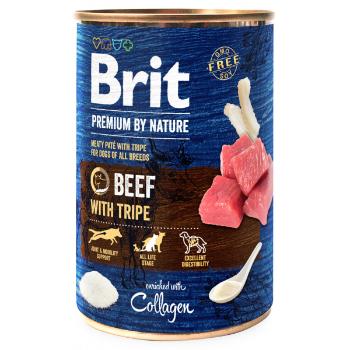 Konzerva Brit Premium by Nature Beef with Tripes 400g
