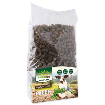 Krmivo NATURE LAND Complete pro králíky a zakrslé králíky MONO 1,7 kg