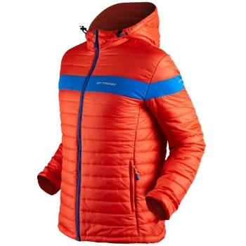 TRIMM CREDIT Pánská prošívaná bunda, oranžová, velikost XL