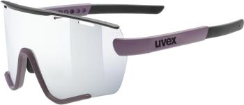 Uvex Sportstyle 236 Small Set - plum black mat/mirror silver + clear uni
