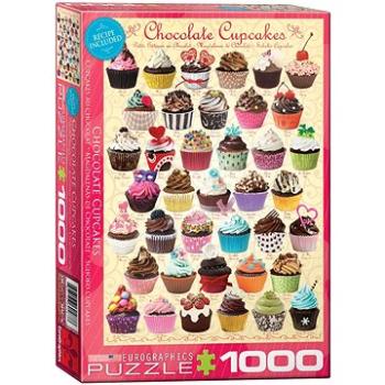 Eurographics Puzzle Čokoládové dortíky (Cupcakes) 1000 dílků (628136605878)