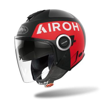 Moto přilba Airoh Helios Up matná černá 2022  MS (56)