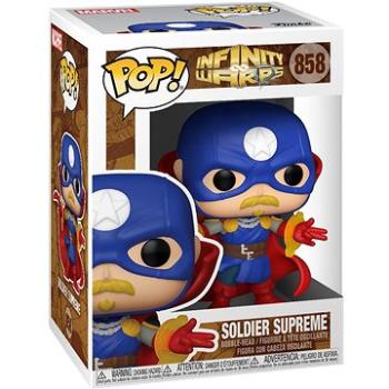 Funko POP! Marvel Infinity Warps- Soldier Supreme (889698520065)