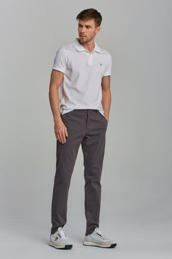 KALHOTY GANT D1. MOLSEY HOUNDSTOOTH CHINOS šedá 40/34