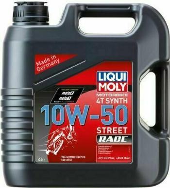 Liqui Moly 1686 Motorbike 4T Synth 10W-50 Street Race 4L Motorový olej