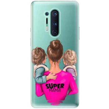 iSaprio Super Mama - Two Boys pro OnePlus 8 Pro (smtwboy-TPU3-OnePlus8p)
