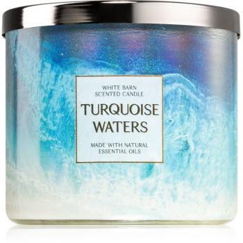 Bath & Body Works Turquoise Waters vonná svíčka 411 g