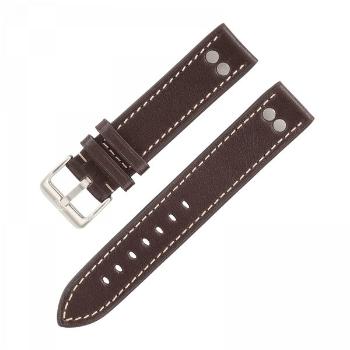 Řemínek Laco Pilot Strap Original - tmavě hnědý - 20 mm - XL - Prodloužená délka