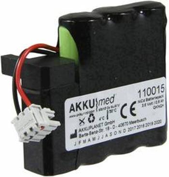 Akumulátor pro lékařské přístroje Akku Med Náhrada za originální akumulátor Perfusor-600 3.6 V 600 mAh