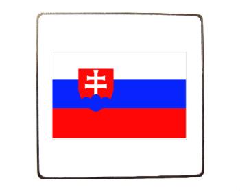 Magnet čtverec kov Slovensko