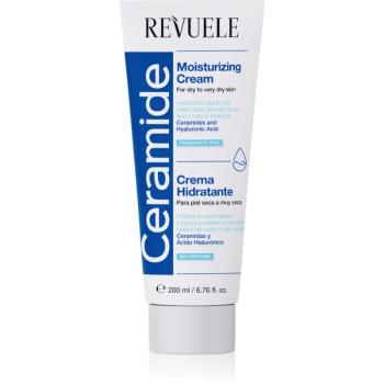 Revuele Ceramide Moisturizing Cream hydratační krém na tělo a obličej pro suchou až velmi suchou pokožku 200 ml