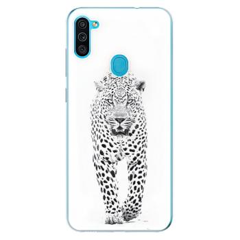 Odolné silikonové pouzdro iSaprio - White Jaguar - Samsung Galaxy M11