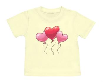 Tričko pro miminko heart balloon