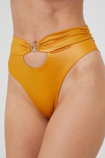 Plavkové kalhotky Guess žlutá barva