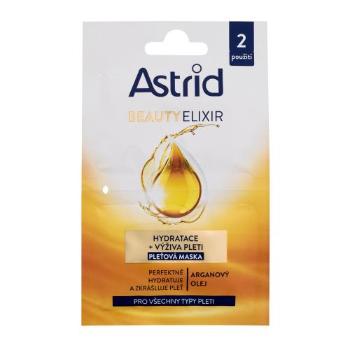 Astrid Beauty Elixir 2x8 ml pleťová maska pro ženy na všechny typy pleti; výživa a regenerace pleti; na dehydratovanou pleť