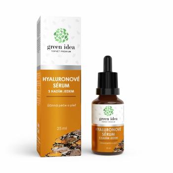 Green Idea Hyaluronové sérum s hadím jedem, 25 ml