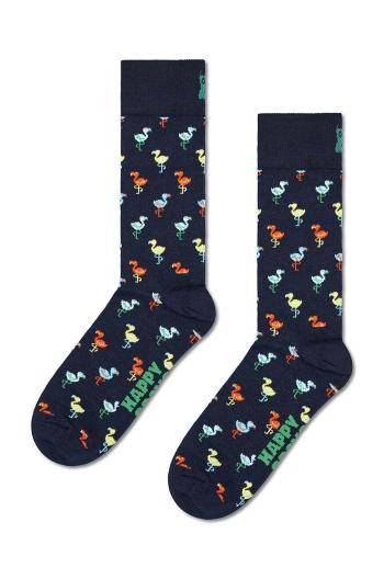 Ponožky Happy Socks Flamingo tmavomodrá barva