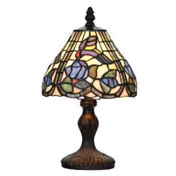Stolní Tiffany lampa Allyson - Ø 18*32 cm  5LL-6181