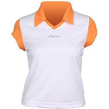 DP-01 dámské triko bílá-oranžová Velikost oblečení: 164