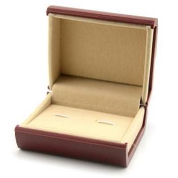 Šperky4U Plastová krabička na manžetové knoflíčky - MK2004
