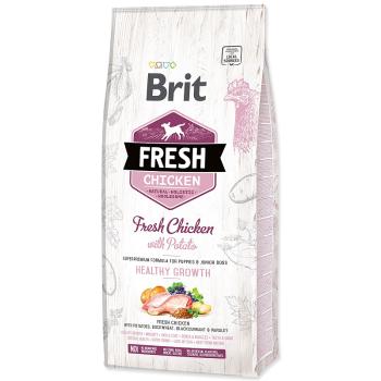 BRIT Fresh Chicken with Potato Puppy Healthy Growth 12 kg