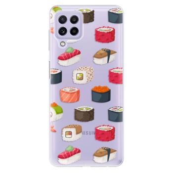 Odolné silikonové pouzdro iSaprio - Sushi Pattern - Samsung Galaxy A22