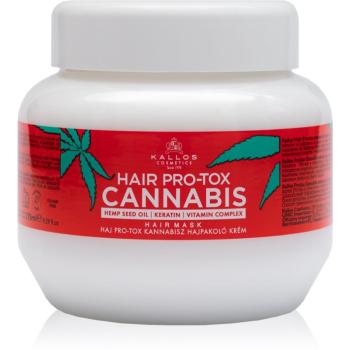 Kallos Hair Pro-Tox Cannabis regenerační maska na vlasy s konopným olejem 275 ml