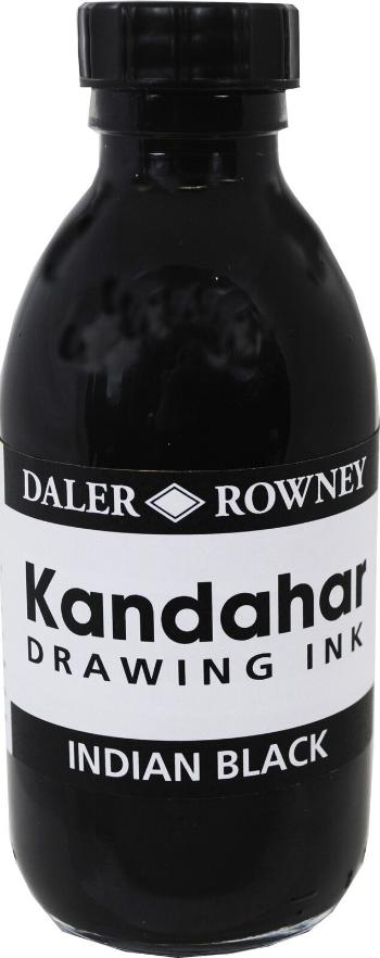 Daler Rowney Kandahar Kreslící tuš Black 175 ml 1 ks