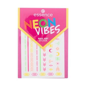 Essence Nail Stickers Neon Vibes 1 ks manikúra pro ženy