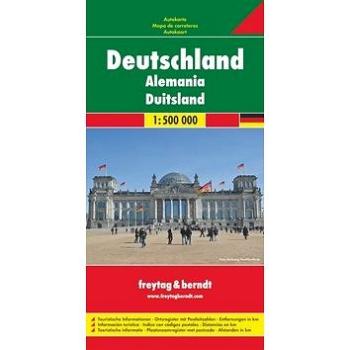 Automapa Německo 1:500 000 (978-3-07-99051-5)